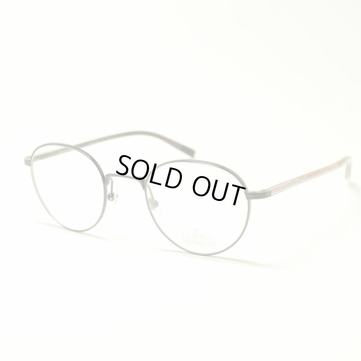 画像1: CLAYTON FRANKLIN クレイトンフランクリン 622 BK ブラック メガネ 眼鏡 めがね メンズ レディース おしゃれ ブランド 人気 おすすめ フレーム 流行り 度付き レンズ (1)
