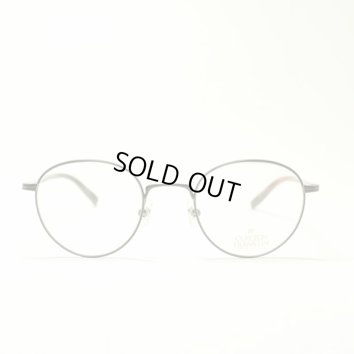 画像2: CLAYTON FRANKLIN クレイトンフランクリン 622 BK ブラック メガネ 眼鏡 めがね メンズ レディース おしゃれ ブランド 人気 おすすめ フレーム 流行り 度付き レンズ (2)