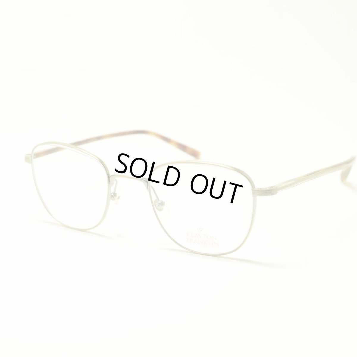 画像1: CLAYTON FRANKLIN クレイトンフランクリン 623 AGP アンティークゴールド メガネ 眼鏡 めがね メンズ レディース おしゃれ ブランド 人気 おすすめ フレーム 流行り 度付き レンズ (1)