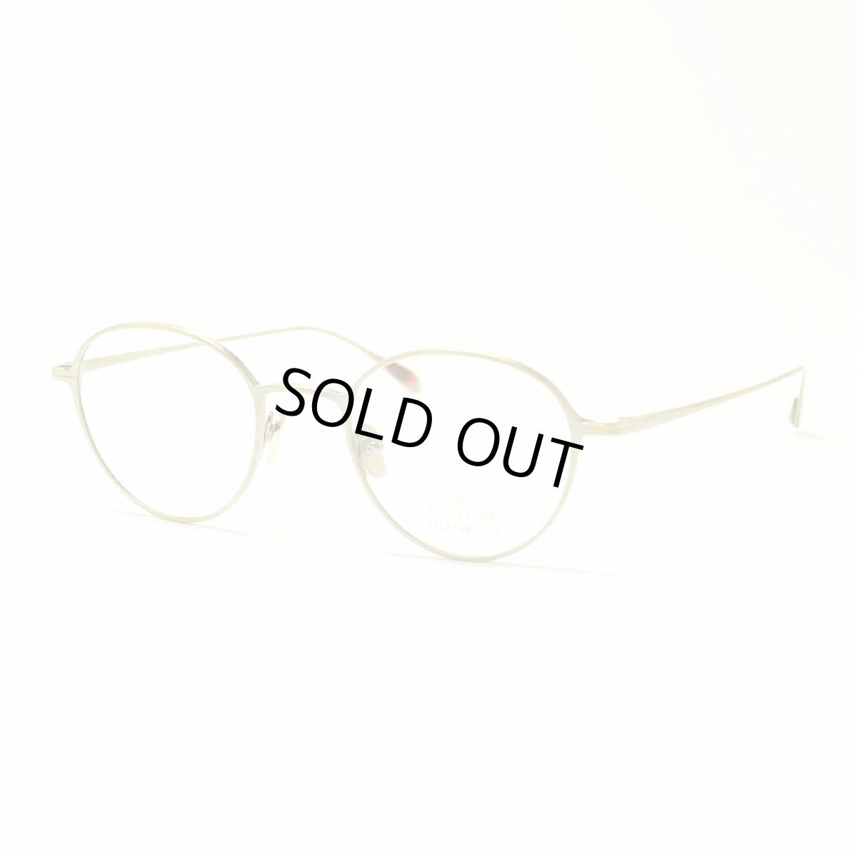 画像2: CLAYTON FRANKLIN クレイトンフランクリン 627 AGP アンティークゴールド メガネ 眼鏡 めがね メンズ レディース おしゃれ ブランド 人気 おすすめ フレーム 流行り 度付き レンズ (2)