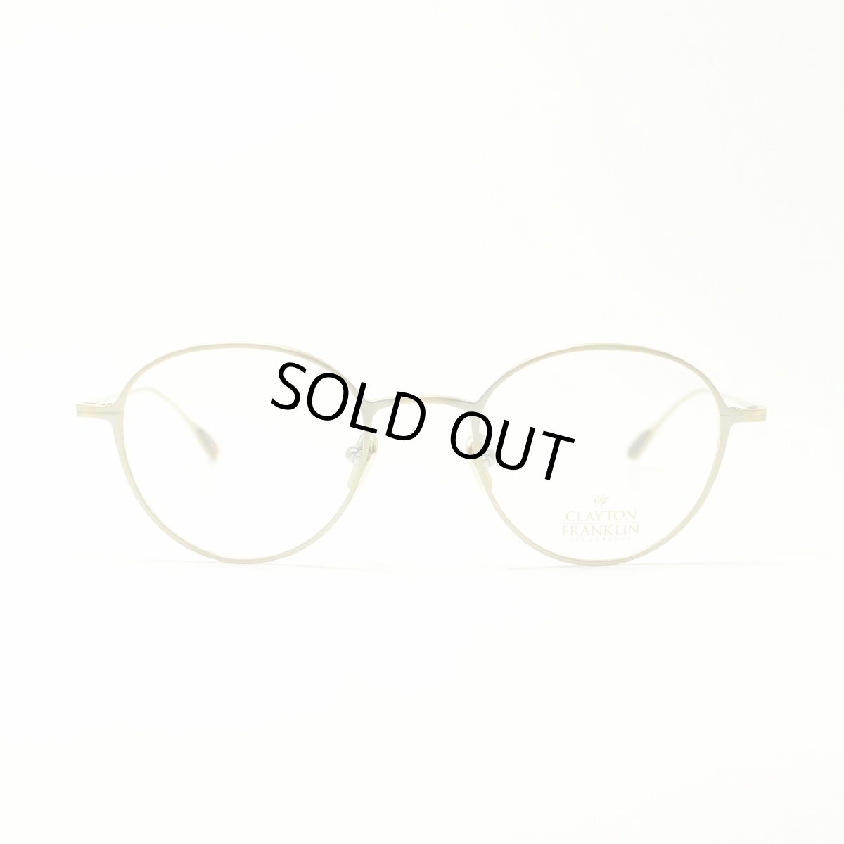 画像3: CLAYTON FRANKLIN クレイトンフランクリン 627 AGP アンティークゴールド メガネ 眼鏡 めがね メンズ レディース おしゃれ ブランド 人気 おすすめ フレーム 流行り 度付き レンズ (3)