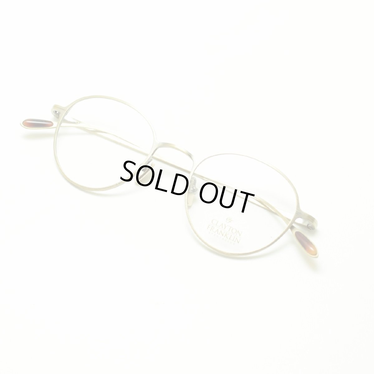 画像5: CLAYTON FRANKLIN クレイトンフランクリン 627 AGP アンティークゴールド メガネ 眼鏡 めがね メンズ レディース おしゃれ ブランド 人気 おすすめ フレーム 流行り 度付き レンズ (5)