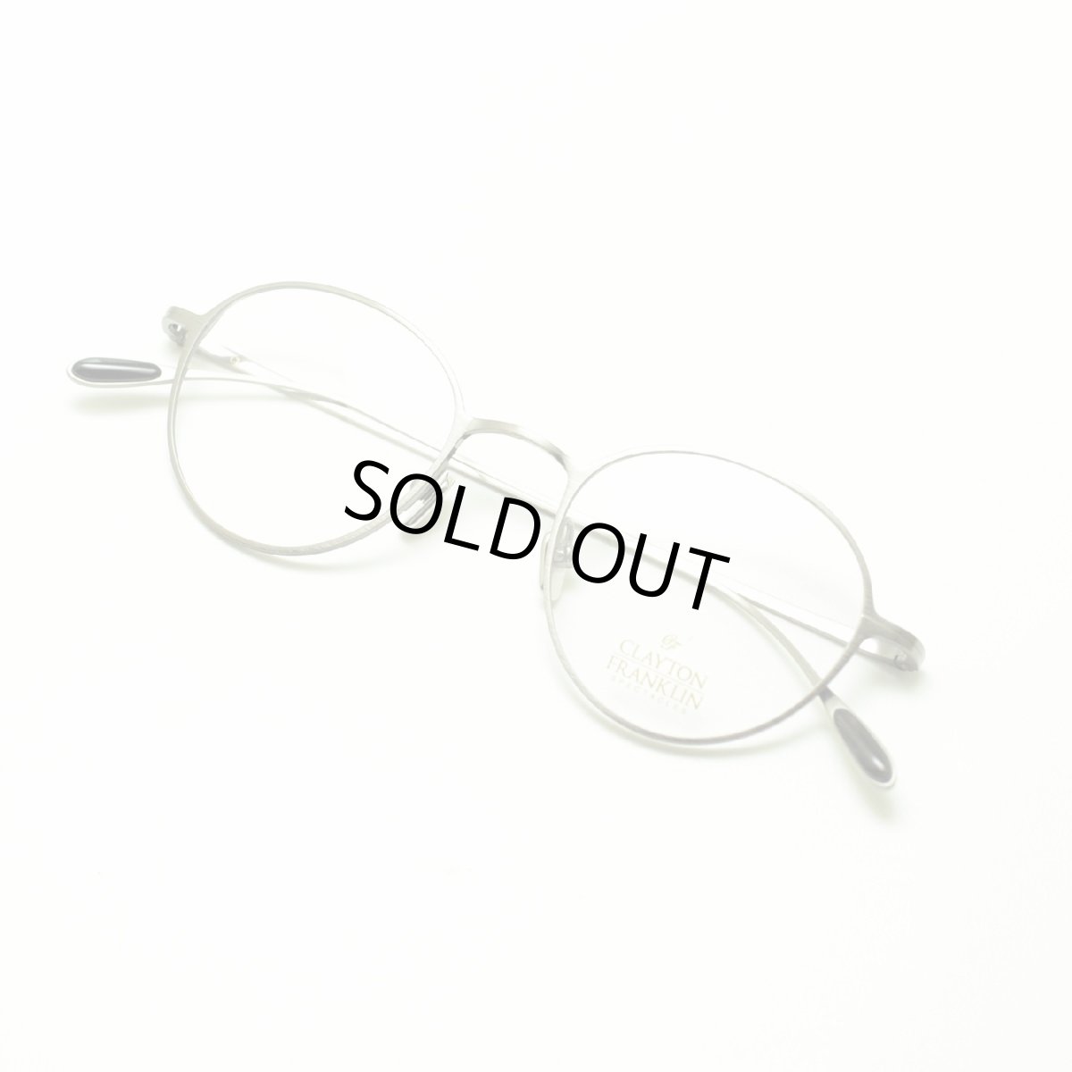 画像5: CLAYTON FRANKLIN クレイトンフランクリン 627 AS アンティークシルバー  メガネ 眼鏡 めがね メンズ レディース おしゃれ ブランド 人気 おすすめ フレーム 流行り 度付き レンズ (5)