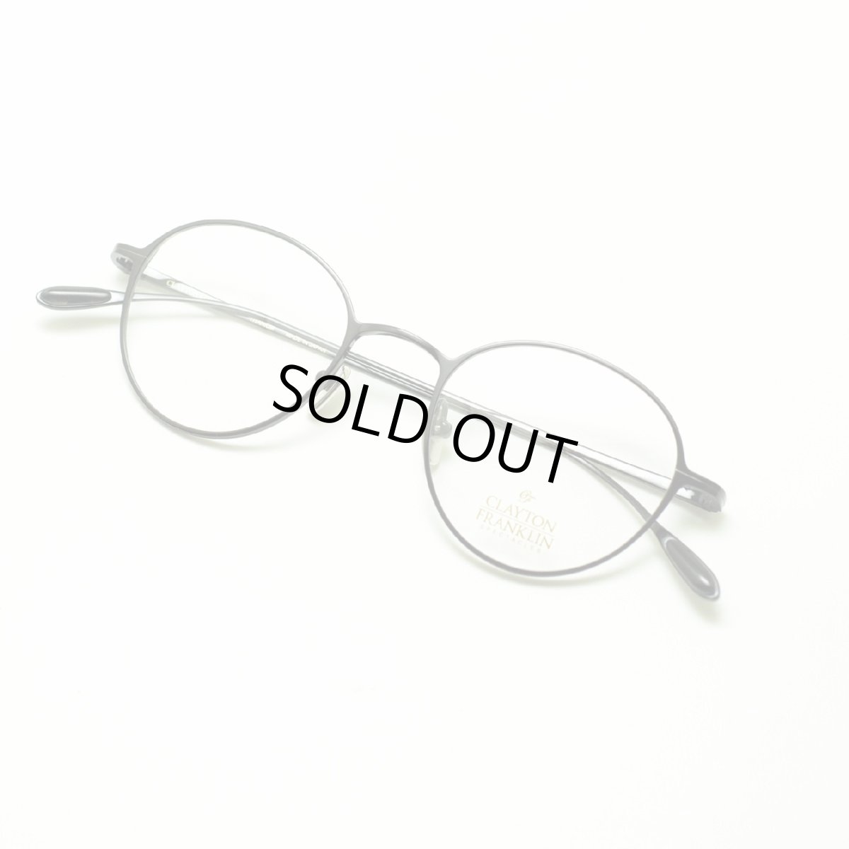 画像5: CLAYTON FRANKLIN クレイトンフランクリン 627 BK ブラック  メガネ 眼鏡 めがね メンズ レディース おしゃれ ブランド 人気 おすすめ フレーム 流行り 度付き レンズ (5)