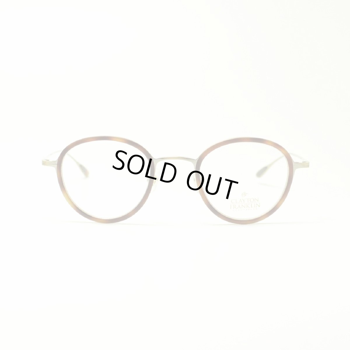 画像3: CLAYTON FRANKLIN クレイトンフランクリン 627P AGP/MDM アンティークゴールド/マットデミ メガネ 眼鏡 めがね メンズ レディース おしゃれ ブランド 人気 おすすめ フレーム 流行り 度付き レンズ (3)