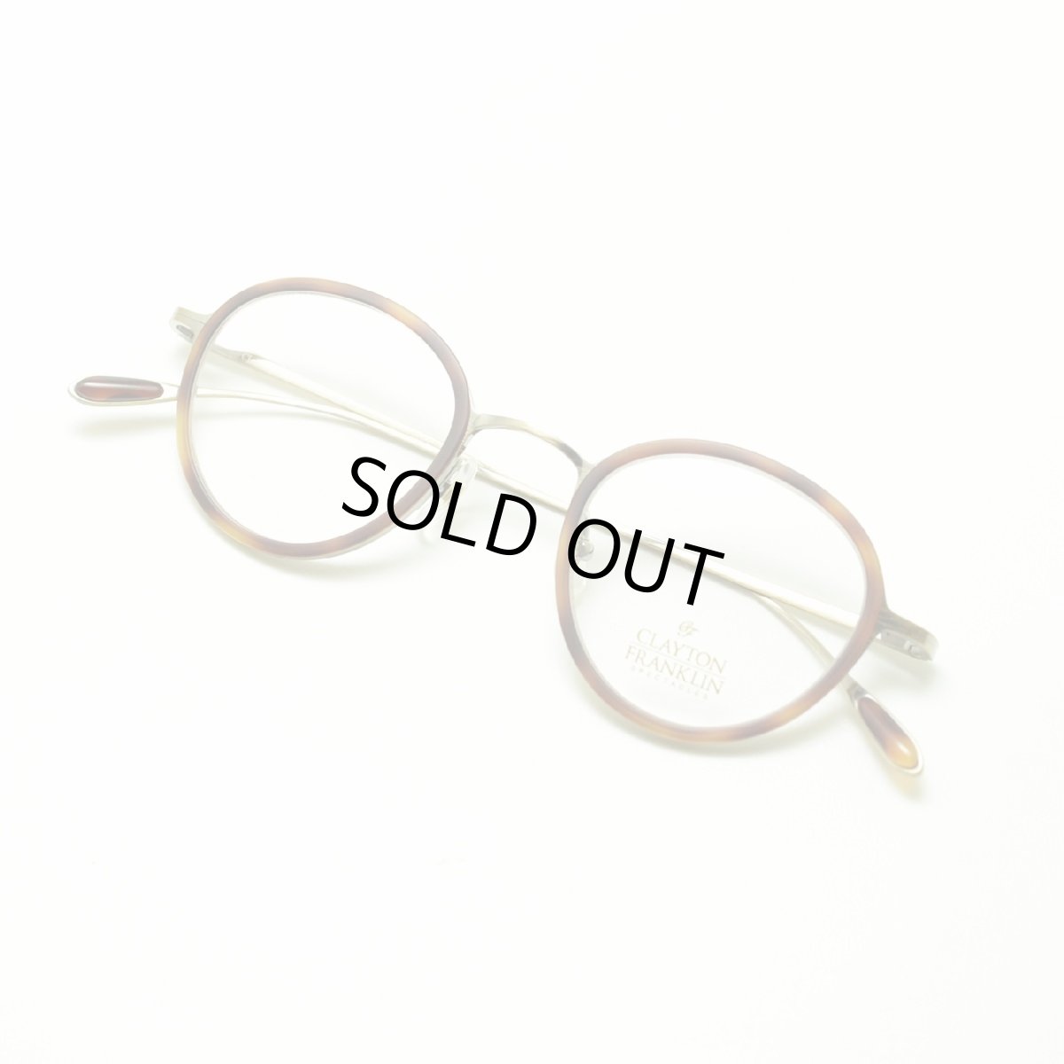 画像5: CLAYTON FRANKLIN クレイトンフランクリン 627P AGP/MDM アンティークゴールド/マットデミ メガネ 眼鏡 めがね メンズ レディース おしゃれ ブランド 人気 おすすめ フレーム 流行り 度付き レンズ (5)