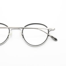 画像8: CLAYTON FRANKLIN クレイトンフランクリン 627P AS/BK アンティークシルバー/ブラック  メガネ 眼鏡 めがね メンズ レディース おしゃれ ブランド 人気 おすすめ フレーム 流行り 度付き　レンズ (8)