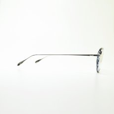 画像4: CLAYTON FRANKLIN クレイトンフランクリン 627SS SL/BLS （シルバー　ブルーササ/デモレンズ）  メガネ 眼鏡 めがね メンズ レディース おしゃれ ブランド 人気 おすすめ フレーム 流行り 度付き　レンズ (4)