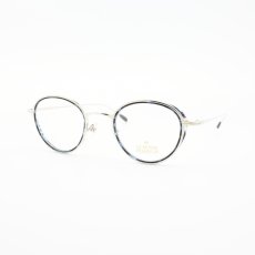 画像2: CLAYTON FRANKLIN クレイトンフランクリン 627SS SL/BLS （シルバー　ブルーササ/デモレンズ）  メガネ 眼鏡 めがね メンズ レディース おしゃれ ブランド 人気 おすすめ フレーム 流行り 度付き　レンズ (2)