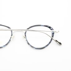 画像8: CLAYTON FRANKLIN クレイトンフランクリン 627SS SL/BLS （シルバー　ブルーササ/デモレンズ）  メガネ 眼鏡 めがね メンズ レディース おしゃれ ブランド 人気 おすすめ フレーム 流行り 度付き　レンズ (8)