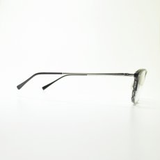 画像4: CLAYTON FRANKLIN クレイトンフランクリン 628 BKGH ブラックグレーハーフ/デモレンズ メガネ 眼鏡 めがね メンズ レディース おしゃれ ブランド 人気 おすすめ フレーム 流行り 度付き レンズ (4)