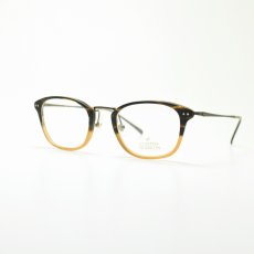 画像2: CLAYTON FRANKLIN クレイトンフランクリン 628 MHB （マットブラウンハーフ/デモレンズ）  メガネ 眼鏡 めがね メンズ レディース おしゃれ ブランド 人気 おすすめ フレーム 流行り 度付き　レンズ (2)