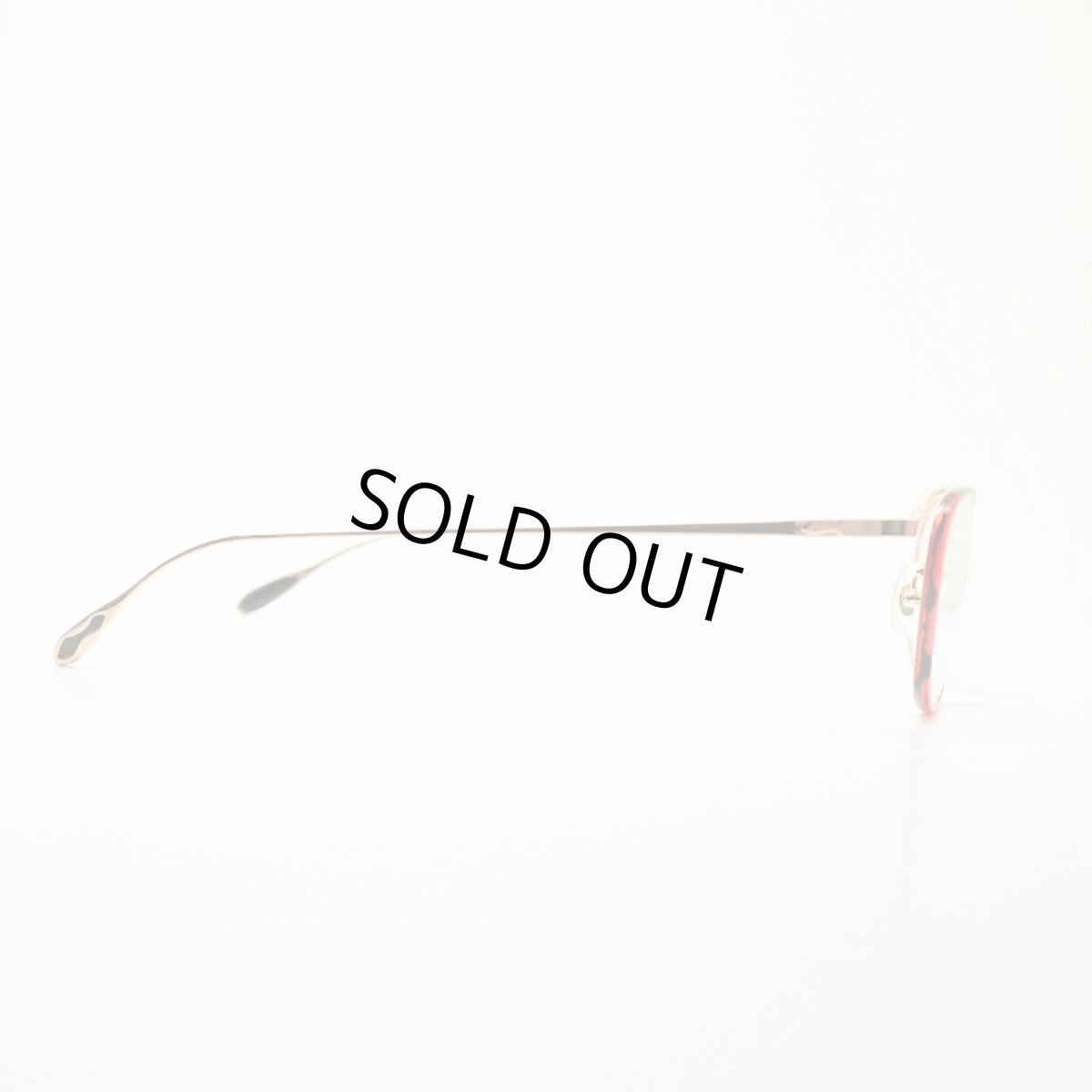 画像4: CLAYTON FRANKLIN クレイトンフランクリン 629 RG/RDS (レッドゴールド レッドササ/デモレンズ)  メガネ 眼鏡 めがね メンズ レディース おしゃれ ブランド 人気 おすすめ フレーム 流行り 度付き レンズ (4)