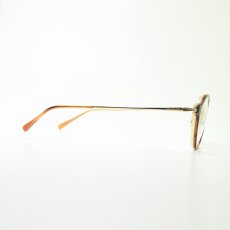 画像4: CLAYTON FRANKLIN クレイトンフランクリン 633 BCR ブラウンクリーム/デモレンズ メガネ 眼鏡 めがね メンズ レディース おしゃれ ブランド 人気 おすすめ フレーム 流行り 度付き レンズ (4)