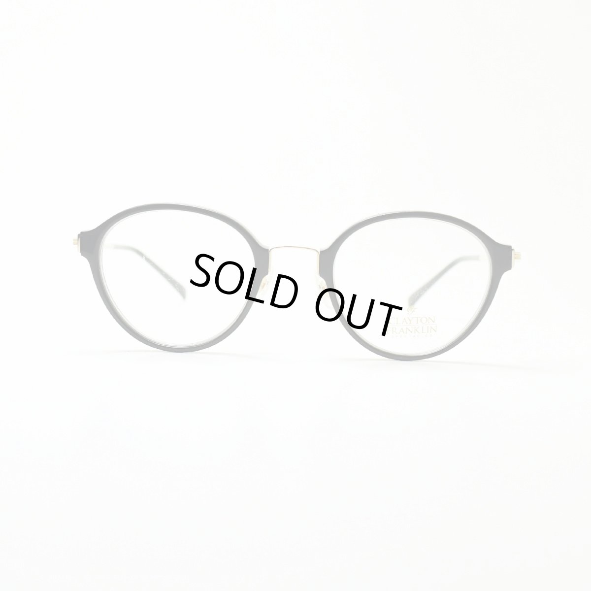 画像3: CLAYTON FRANKLIN クレイトンフランクリン 633 BK ブラック/デモレンズ メガネ 眼鏡 めがね メンズ レディース おしゃれ ブランド 人気 おすすめ フレーム 流行り 度付き レンズ (3)