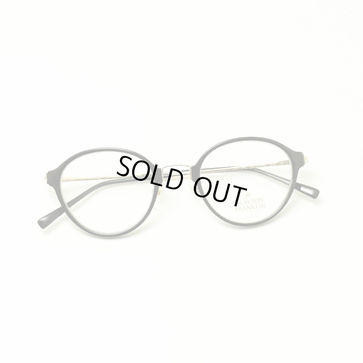 画像5: CLAYTON FRANKLIN クレイトンフランクリン 633 BK ブラック/デモレンズ メガネ 眼鏡 めがね メンズ レディース おしゃれ ブランド 人気 おすすめ フレーム 流行り 度付き レンズ (5)