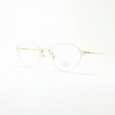 画像2: CLAYTON FRANKLIN クレイトンフランクリン 633 WTP （ホワイトパール/デモレンズ）  メガネ 眼鏡 めがね メンズ レディース おしゃれ ブランド 人気 おすすめ フレーム 流行り 度付き　レンズ (2)