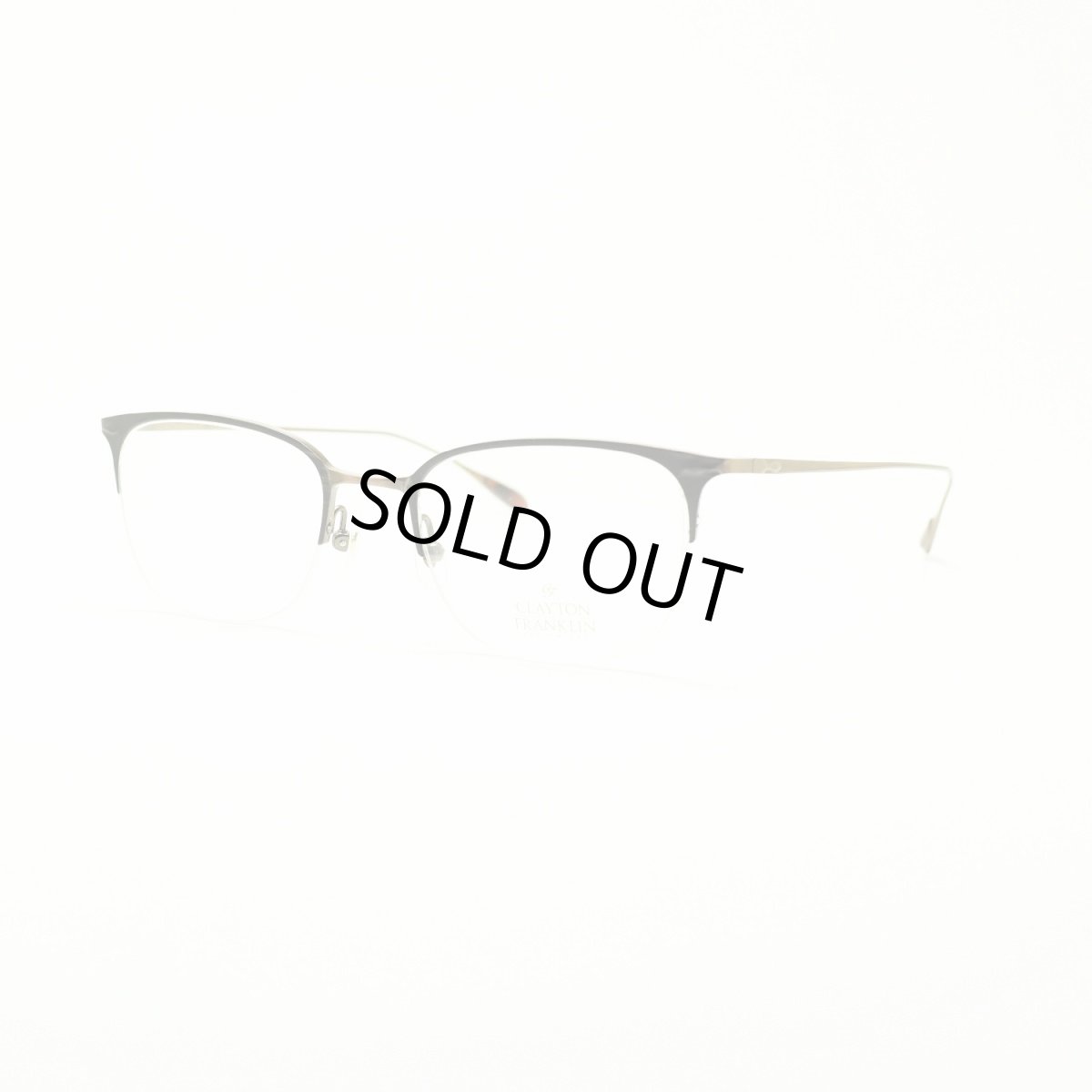 画像2: CLAYTON FRANKLIN クレイトンフランクリン 634 BR （ブラウン/デモレンズ）  メガネ 眼鏡 めがね メンズ レディース おしゃれ ブランド 人気 おすすめ フレーム 流行り 度付き　レンズ (2)