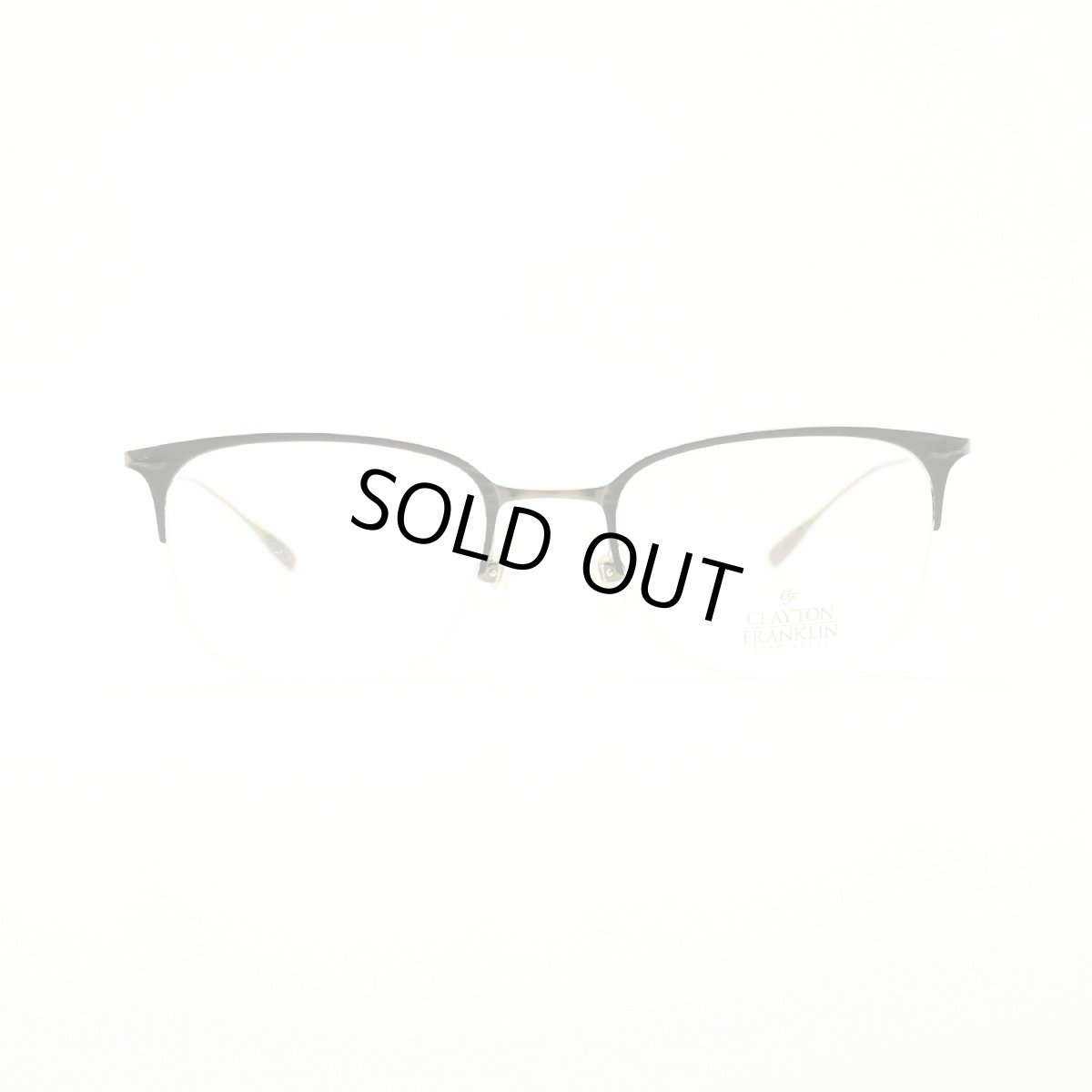 画像3: CLAYTON FRANKLIN クレイトンフランクリン 634 BR （ブラウン/デモレンズ）  メガネ 眼鏡 めがね メンズ レディース おしゃれ ブランド 人気 おすすめ フレーム 流行り 度付き　レンズ (3)