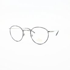 画像2: CLAYTON FRANKLIN クレイトンフランクリン 635 AS （アンティークシルバー/デモレンズ）  メガネ 眼鏡 めがね メンズ レディース おしゃれ ブランド 人気 おすすめ フレーム 流行り 度付き　レンズ (2)