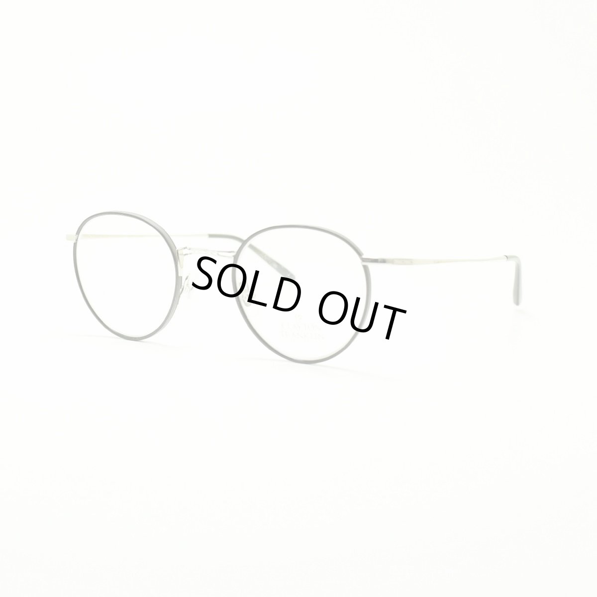 画像2: CLAYTON FRANKLIN クレイトンフランクリン 635 SL （シルバー/デモレンズ）  メガネ 眼鏡 めがね メンズ レディース おしゃれ ブランド 人気 おすすめ フレーム 流行り 度付き　レンズ (2)