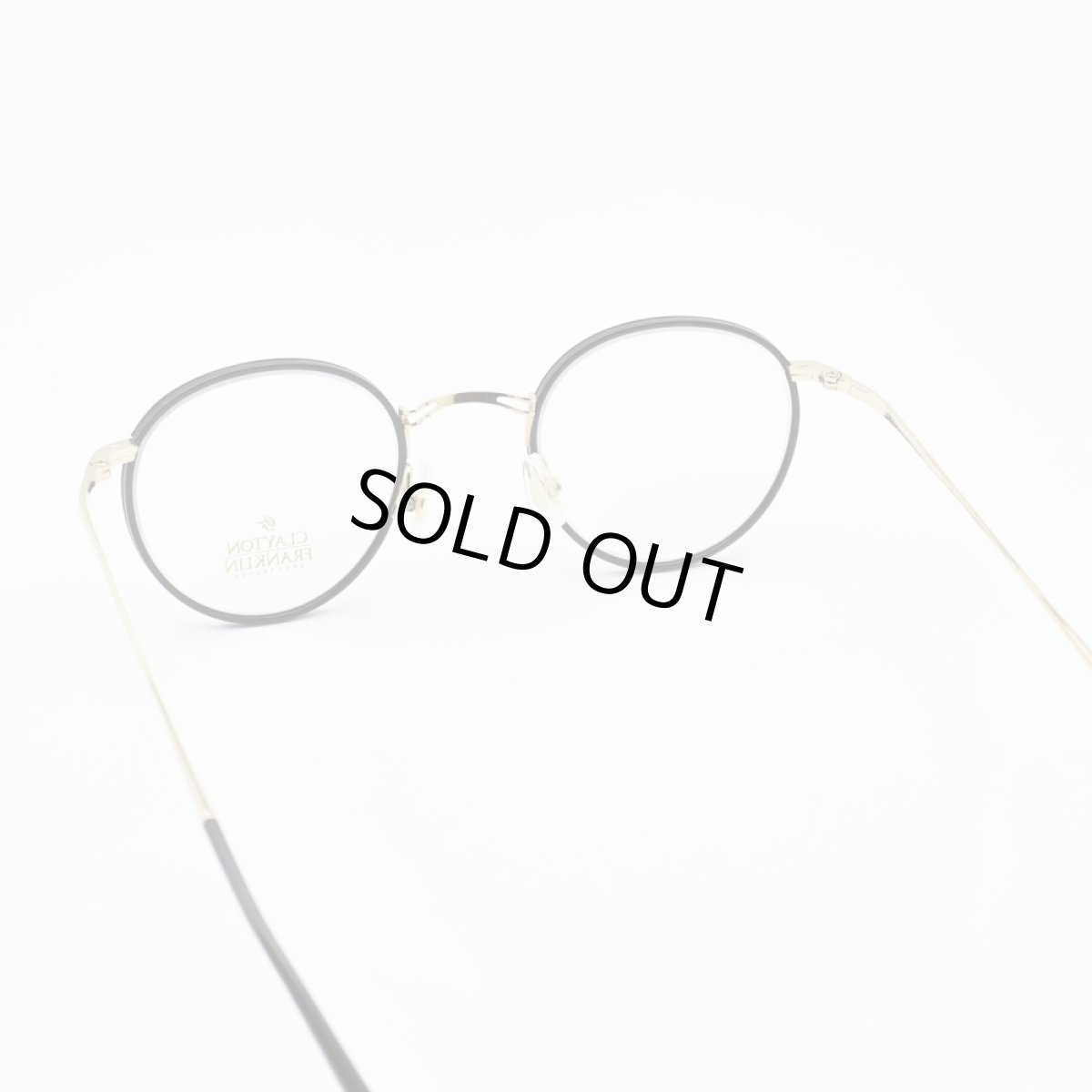 画像5: CLAYTON FRANKLIN クレイトンフランクリン 635 GP/BK ゴールド/ブラック (5)