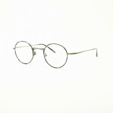 画像2: CLAYTON FRANKLIN クレイトンフランクリン 636 AS （アンティークシルバー/デモレンズ）  メガネ 眼鏡 めがね メンズ レディース おしゃれ ブランド 人気 おすすめ フレーム 流行り 度付き　レンズ (2)