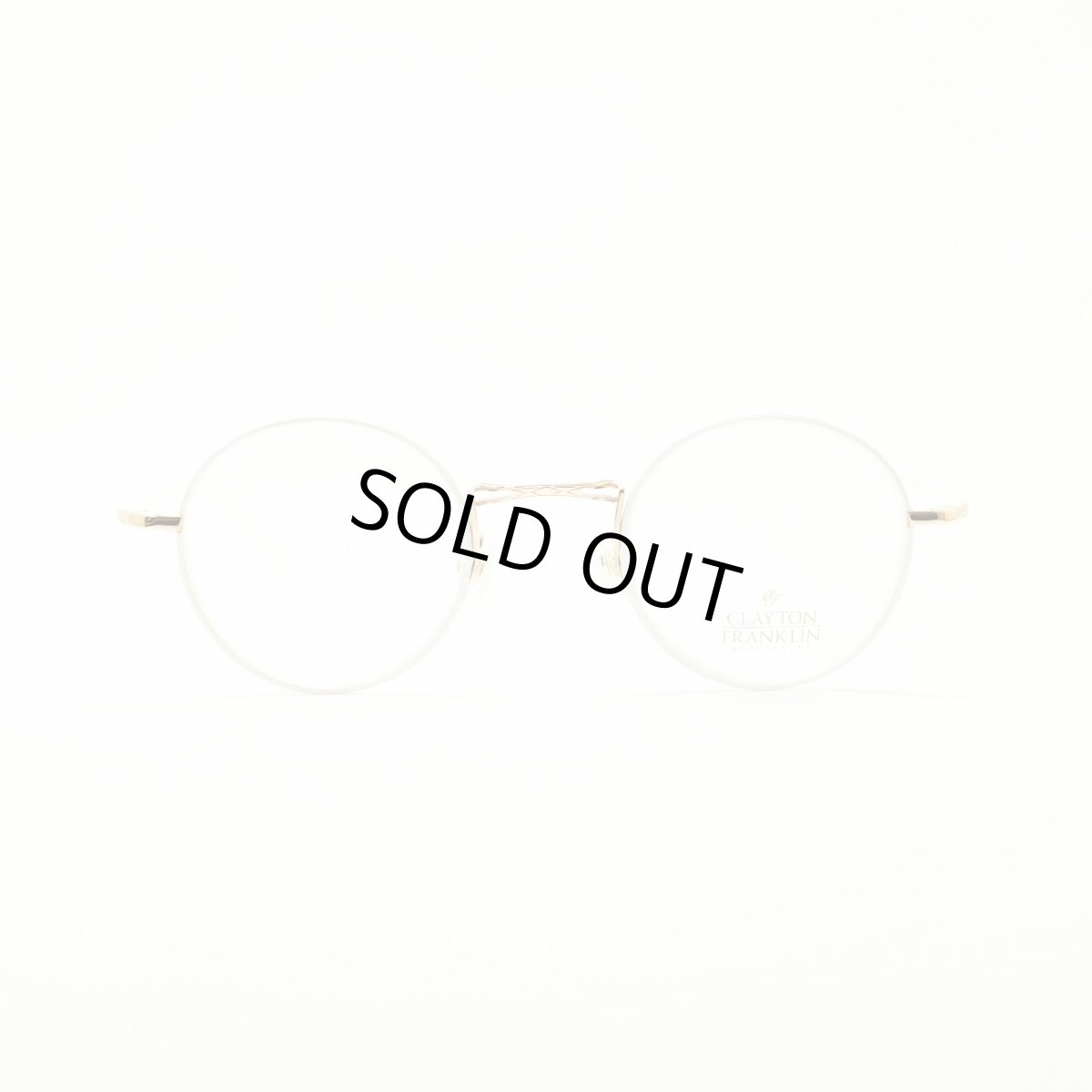 画像3: CLAYTON FRANKLIN クレイトンフランクリン 636 RG (ローズゴールド/デモレンズ)  メガネ 眼鏡 めがね メンズ レディース おしゃれ ブランド 人気 おすすめ フレーム 流行り 度付き レンズ (3)