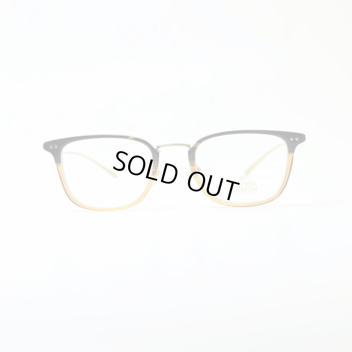 画像3: CLAYTON FRANKLIN クレイトンフランクリン 642 HB ハーフブラウン/デモレンズ (3)