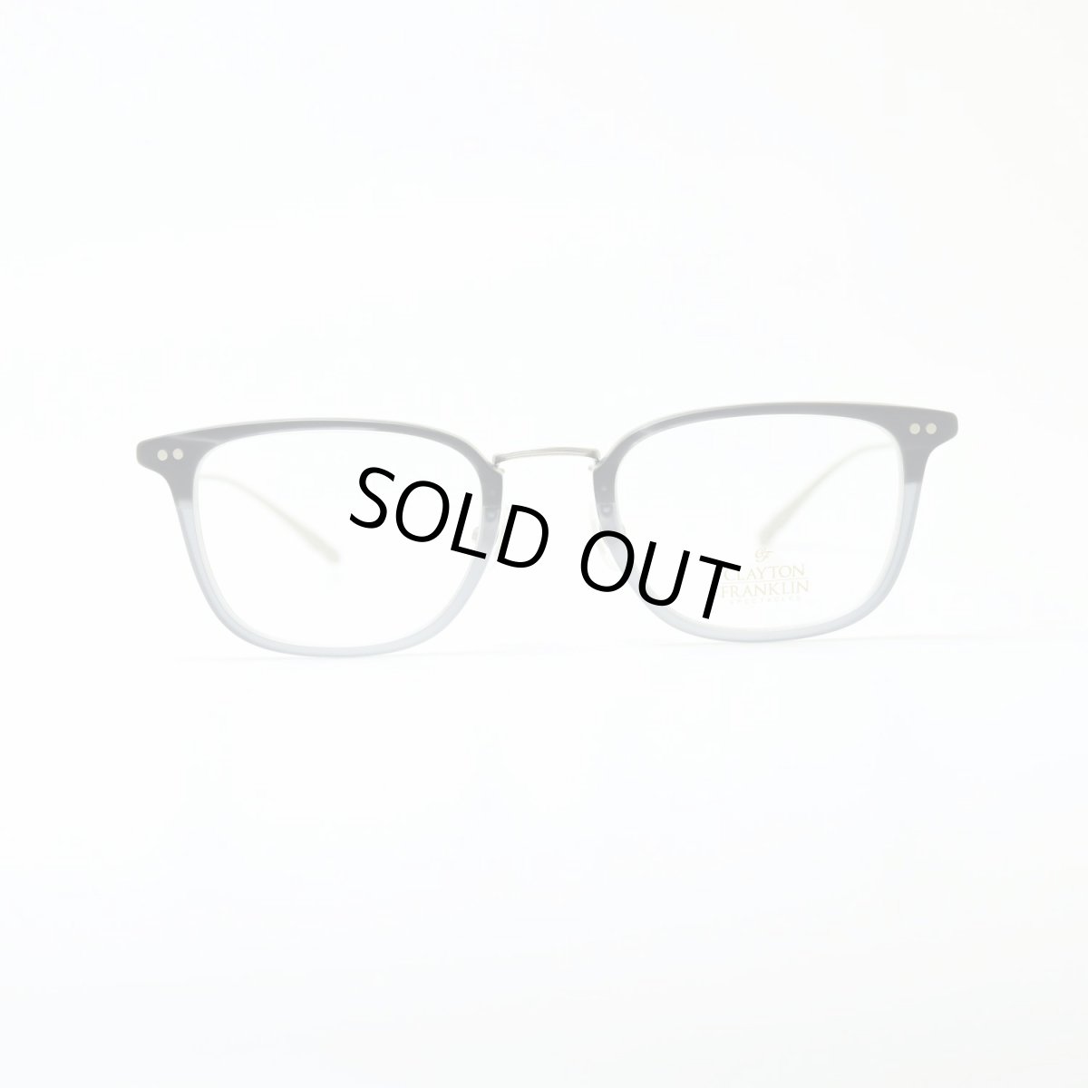 画像3: CLAYTON FRANKLIN クレイトンフランクリン 642 MHS マットハーフスモーク/デモレンズ (3)