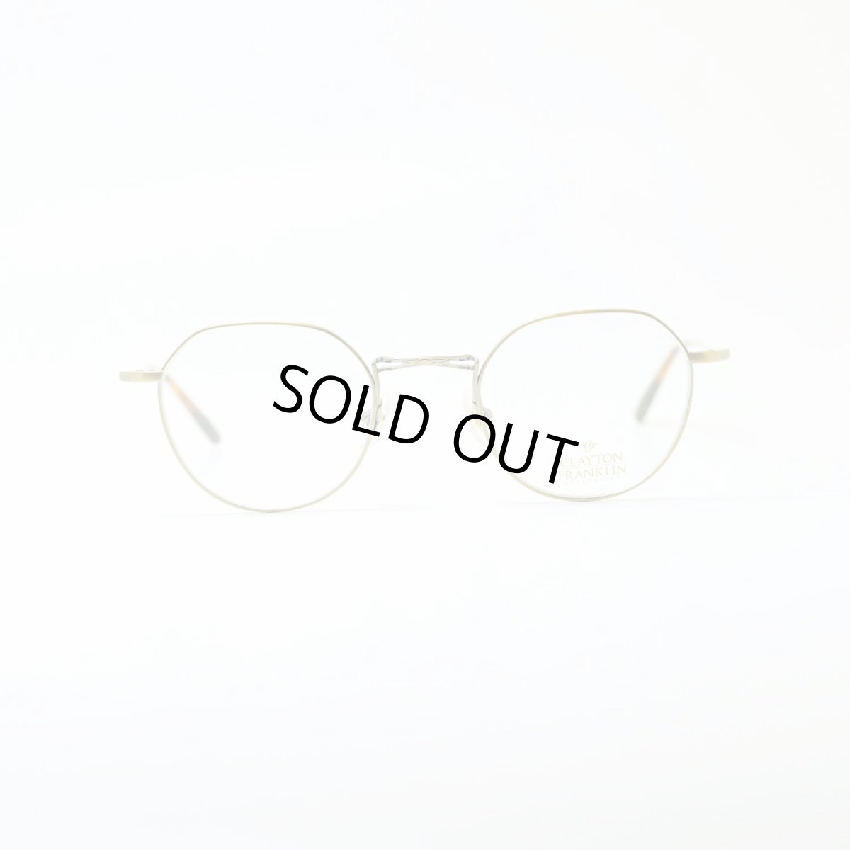 画像3: CLAYTON FRANKLIN クレイトンフランクリン 645 AGP アンティークゴールド/デモレンズ (3)