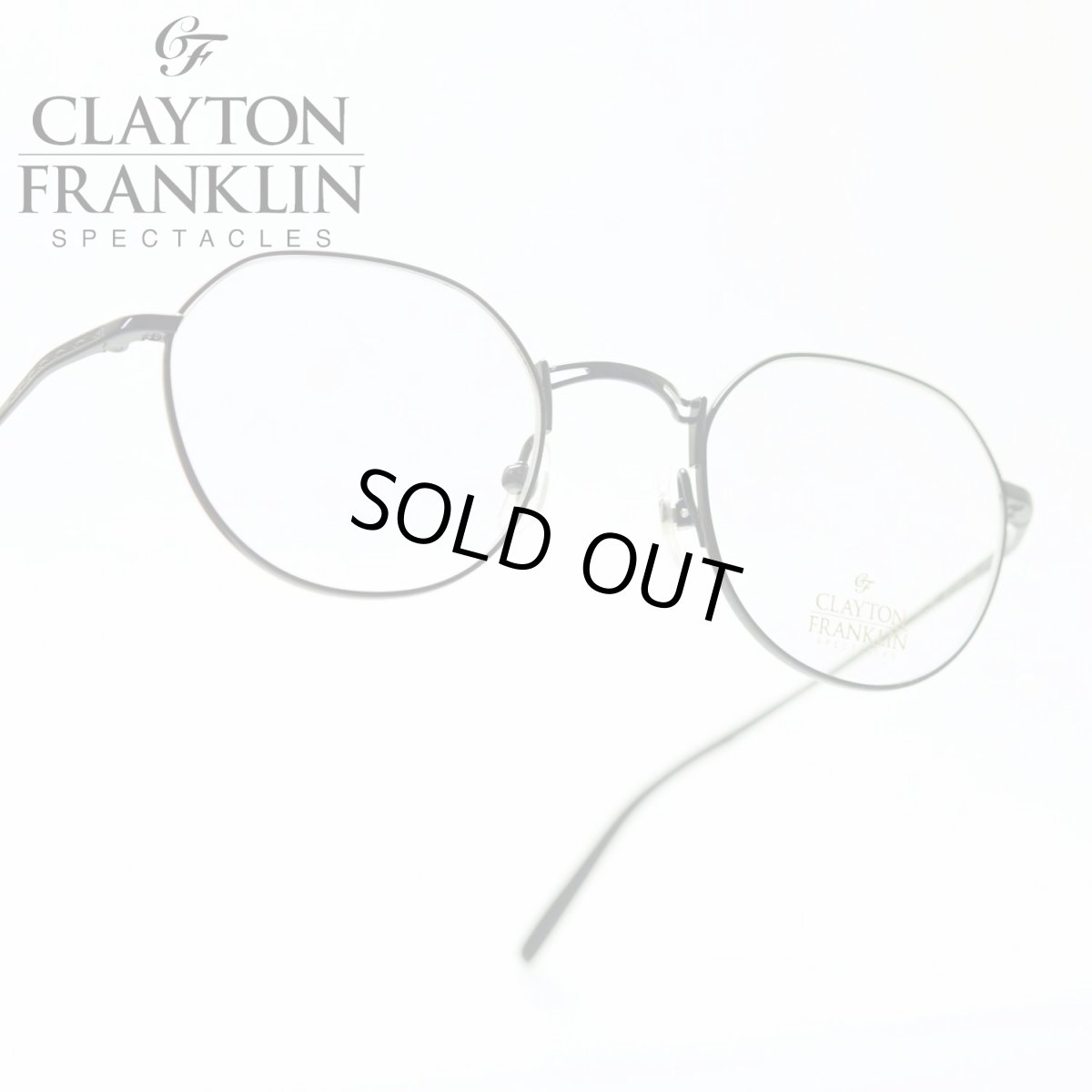 画像1: CLAYTON FRANKLIN クレイトンフランクリン 645 BK ブラック/デモレンズ (1)