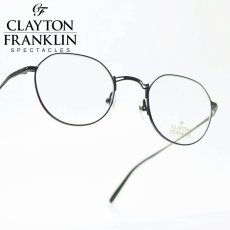 画像1: CLAYTON FRANKLIN クレイトンフランクリン 645 BK ブラック/デモレンズ (1)