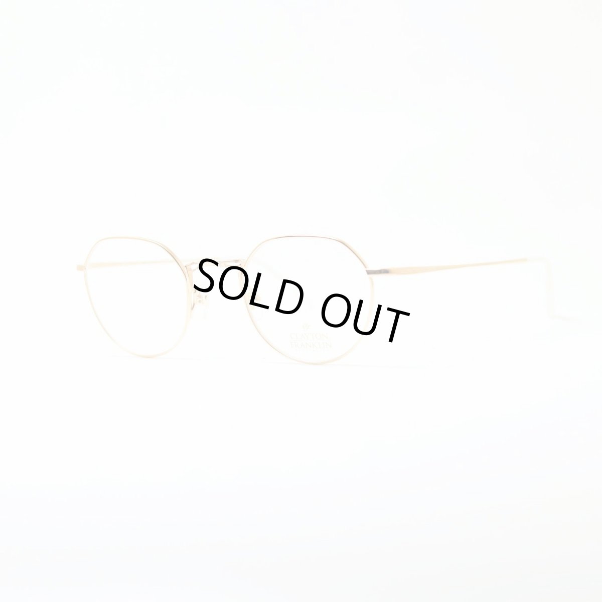 画像2: CLAYTON FRANKLIN クレイトンフランクリン 645 RG レッドゴールド/デモレンズ (2)