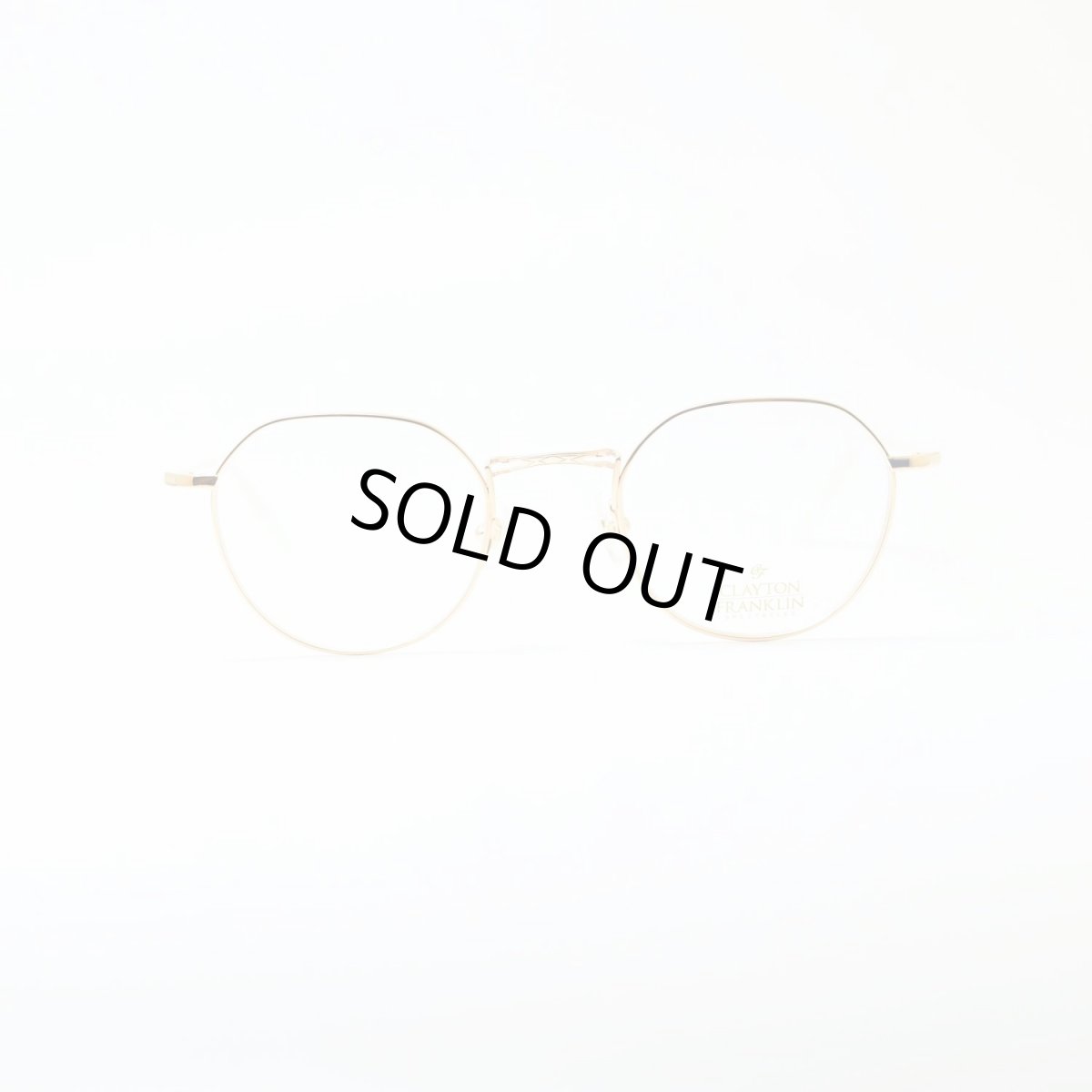 画像3: CLAYTON FRANKLIN クレイトンフランクリン 645 RG レッドゴールド/デモレンズ (3)