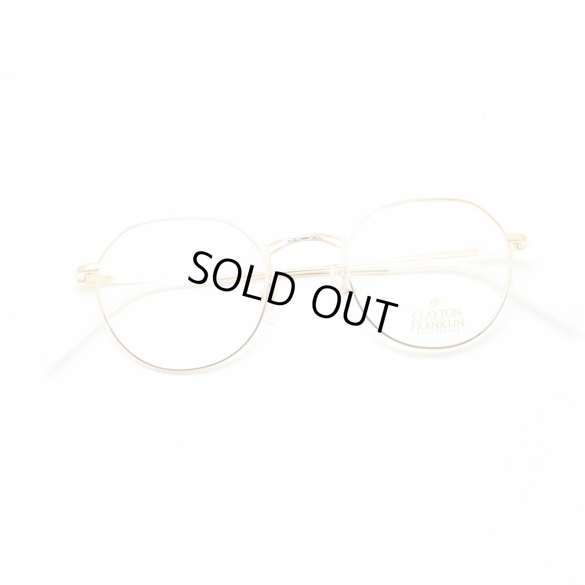 画像5: CLAYTON FRANKLIN クレイトンフランクリン 645 RG レッドゴールド/デモレンズ (5)