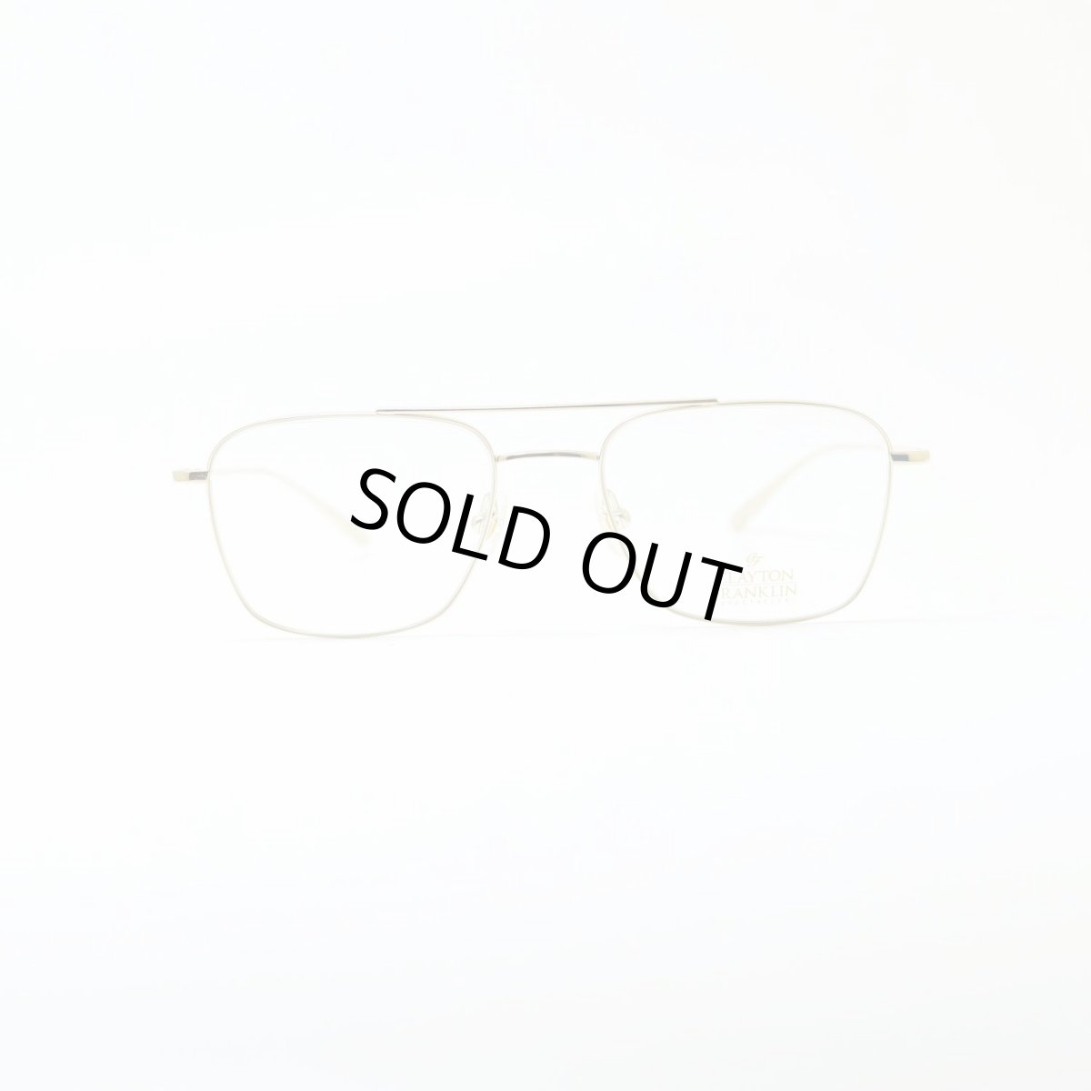 画像3: CLAYTON FRANKLIN クレイトンフランクリン 646 GP ゴールド/デモレンズ (3)