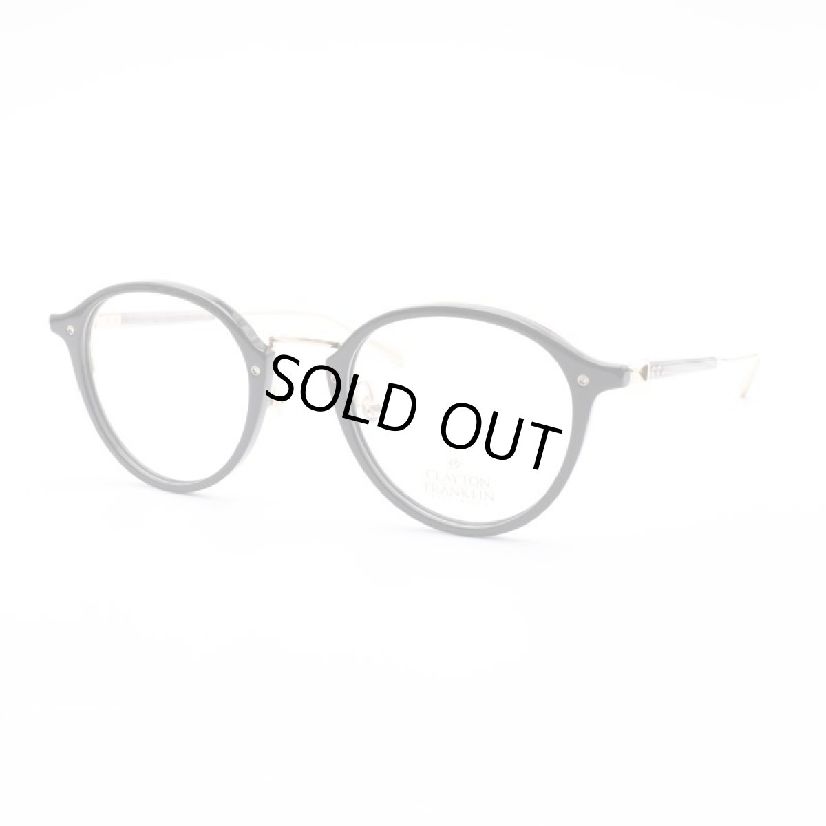 画像2: CLAYTON FRANKLIN クレイトンフランクリン 653 BK ブラック/デモレンズ (2)