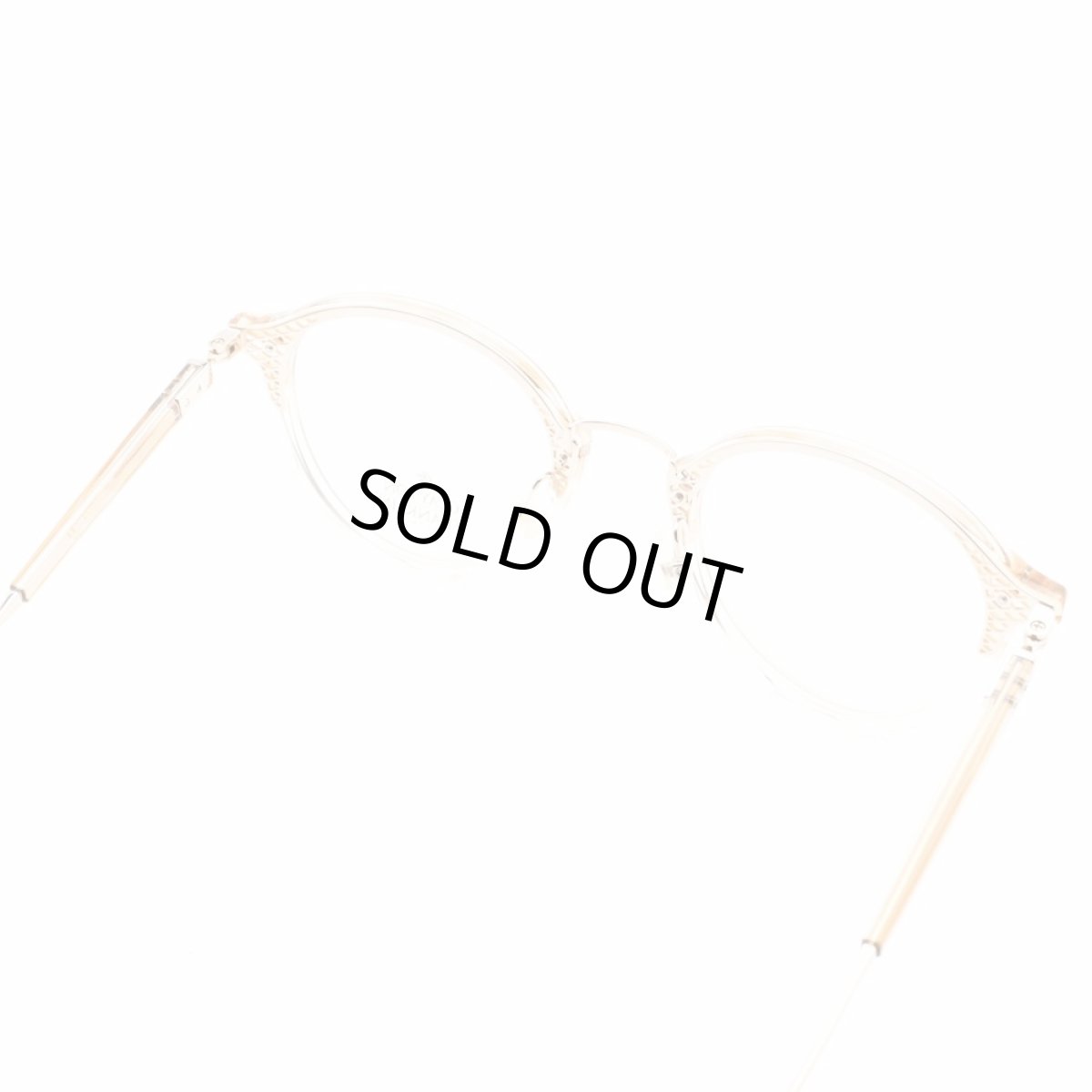 画像5: CLAYTON FRANKLIN クレイトンフランクリン 653 CBSH クリアブラウンササハーフ/デモレンズ (5)