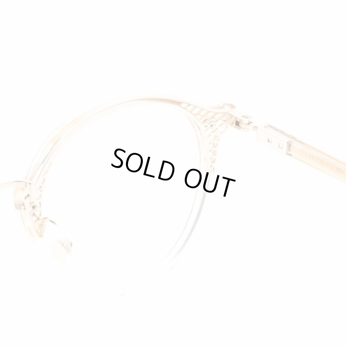 画像8: CLAYTON FRANKLIN クレイトンフランクリン 653 CBSH クリアブラウンササハーフ/デモレンズ (8)