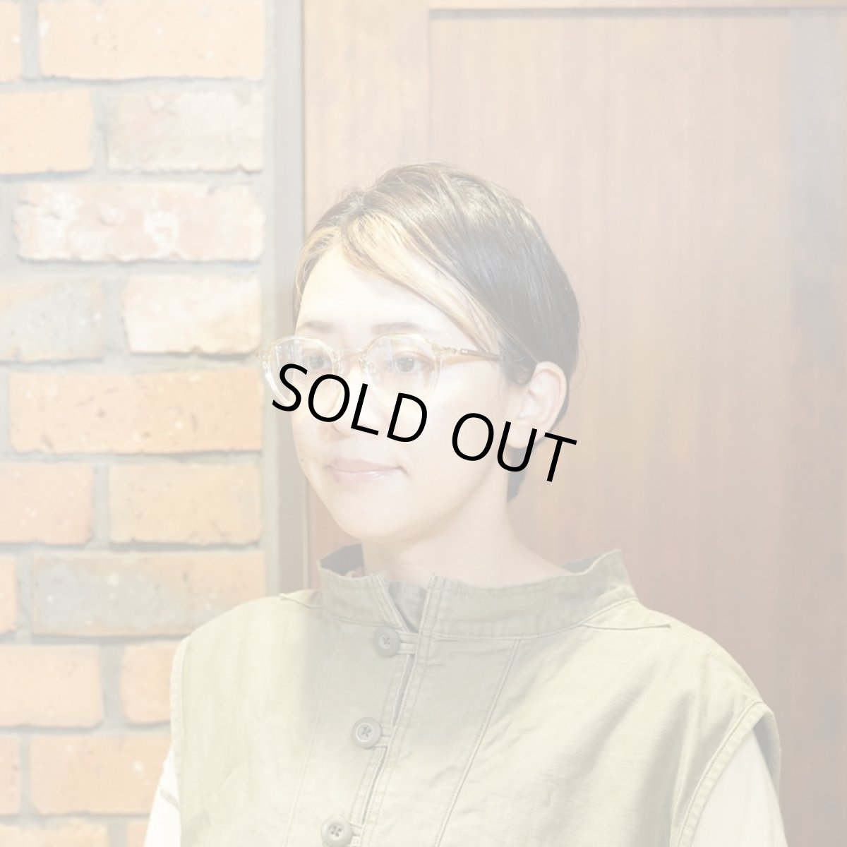 画像13: CLAYTON FRANKLIN クレイトンフランクリン 653 CBSH クリアブラウンササハーフ/デモレンズ (13)