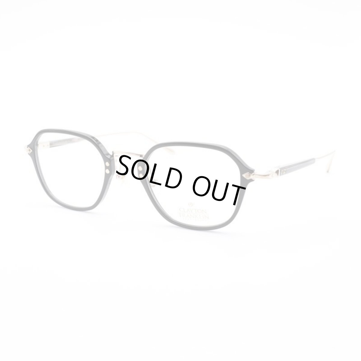 画像2: CLAYTON FRANKLIN クレイトンフランクリン 654 BK ブラック/デモレンズ (2)