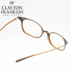 画像1: CLAYTON FRANKLIN クレイトンフランクリン 722 BR ブラウン (1)