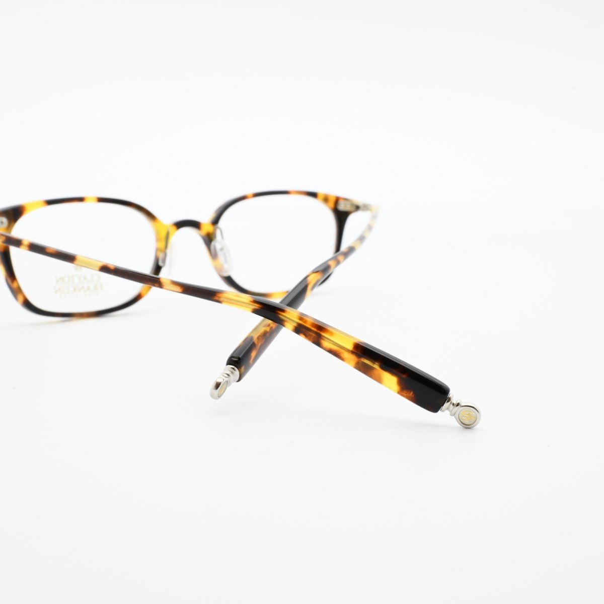 画像8: クレイトンフランクリン 【CLAYTON FRANKLIN】メガネフレーム CF722-VBT(イエロートートイズ/クリアデモレンズ) (8)