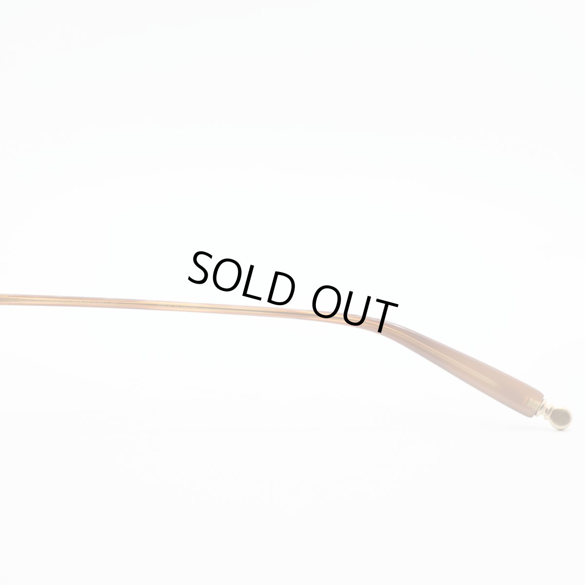 画像6: クレイトンフランクリン 【CLAYTON　FRANKLIN】メガネフレーム CF722-BCR（ブラウンクリーム/クリアデモレンズ） (6)