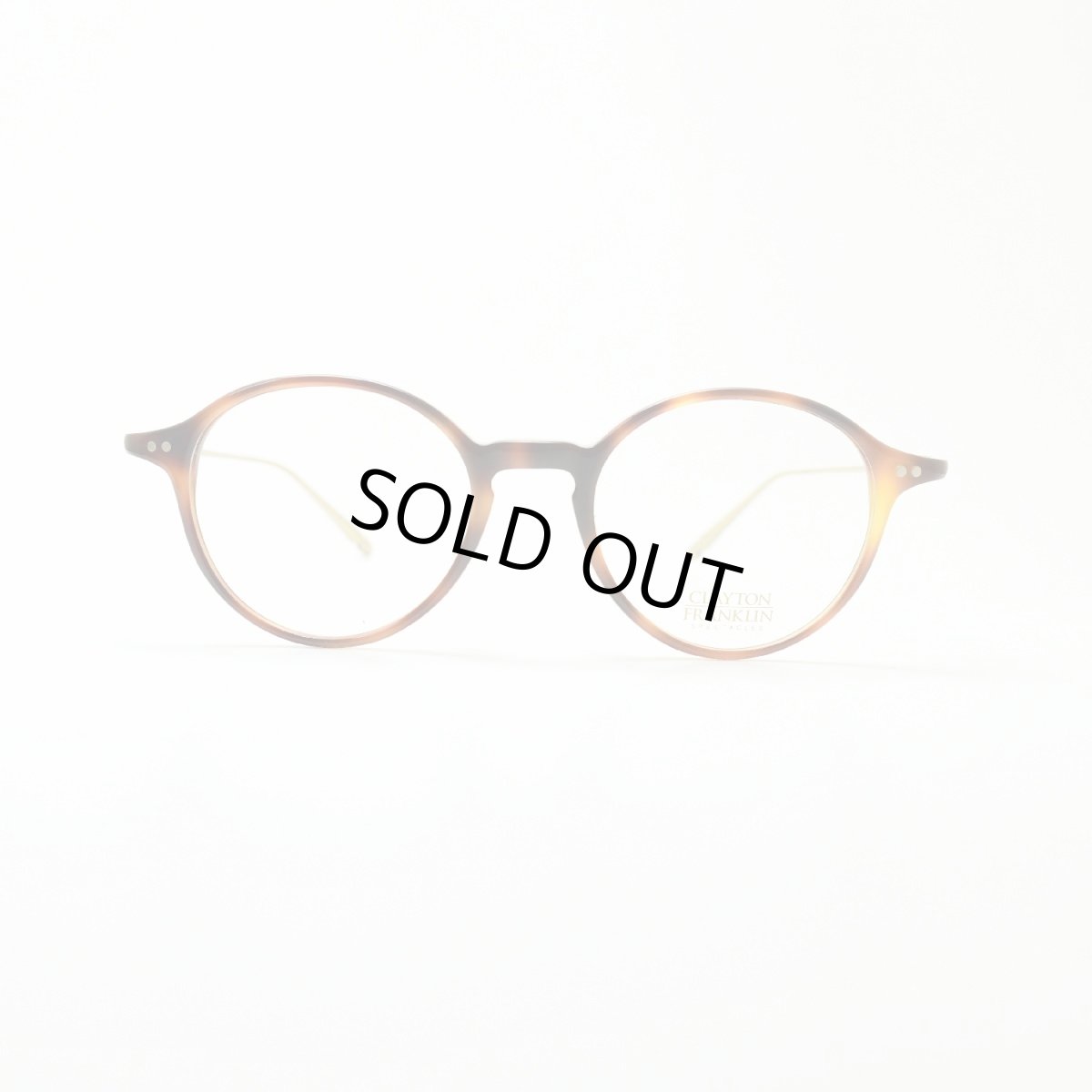 画像3: CLAYTON FRANKLIN クレイトンフランクリン 766 DM デミ/デモレンズ 綾瀬はるか ベンザブロック ＣＭ着用モデル (3)