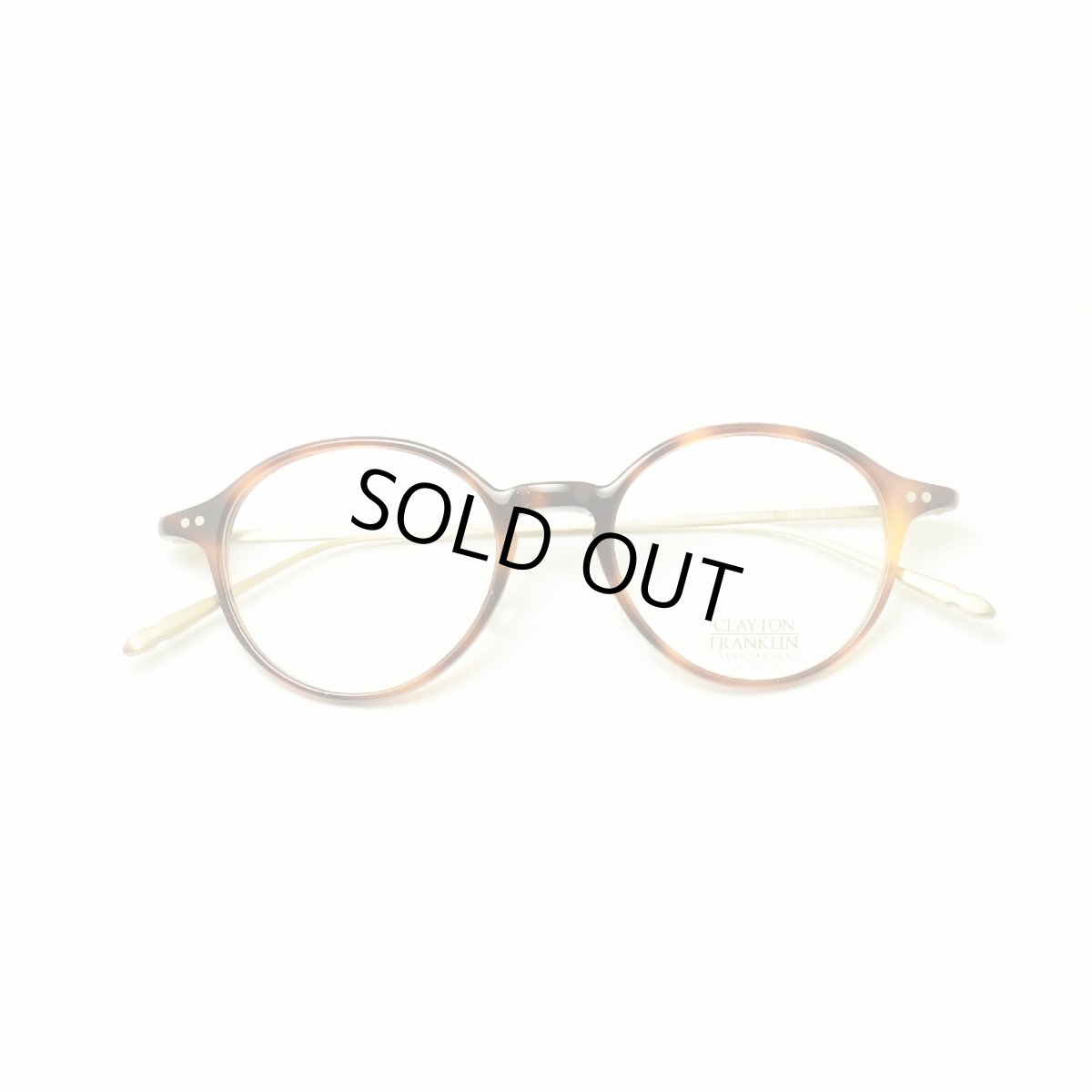 画像5: CLAYTON FRANKLIN クレイトンフランクリン 766 DM デミ/デモレンズ 綾瀬はるか ベンザブロック ＣＭ着用モデル (5)