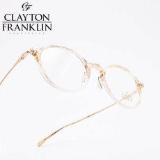 画像1: CLAYTON FRANKLIN クレイトンフランクリン 779 CBSH クリアブラウンササハーフ (1)