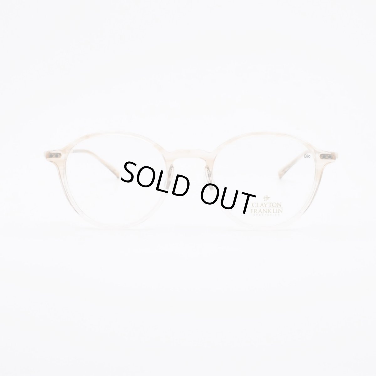 画像3: CLAYTON FRANKLIN クレイトンフランクリン 779 CBSH クリアブラウンササハーフ (3)