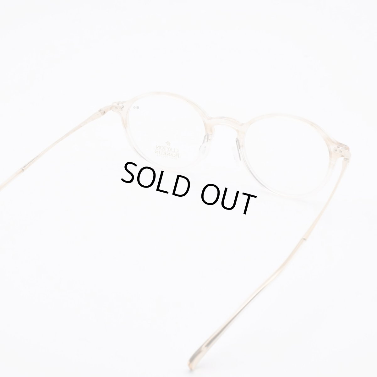 画像5: CLAYTON FRANKLIN クレイトンフランクリン 779 CBSH クリアブラウンササハーフ (5)